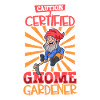 Attention garden gnome gardener