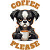 Coffee Please Dog