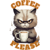 Coffee Please Cat