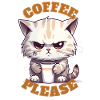 Coffee Please Cat