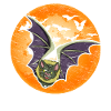 Fledermäuse Vollmond Tier Geschenk Fledermaus