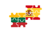 Lithuania Spain Flag Spanish Lithuanian