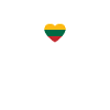 Lithuania Heartbeat Lithuanian flag Lithuanian