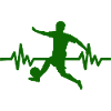 Heartbeat Footballer