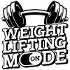 weight lifting mode on