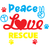Frieden Liebe Rettung