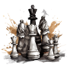 Chess pieces