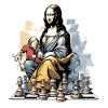 Mona at the chess club