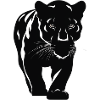 Creeping Black Panther