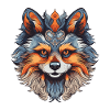 Pomeranian Dog Portrait