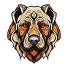 Kangal Dog Portrait