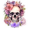 Blumen Skull