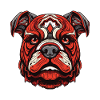 Bulldog Hund Portrait