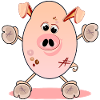 PIGGY - PIGLET ANIMAL ILLUSTRATIONS - SOW