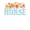 Langzeitpflege Krankenschwester Mit Blumenmotiv