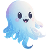 Spectre Kawaii Rieur : Doux
