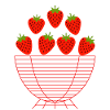 Bol de fraises