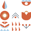 Geometric Nature Graphic