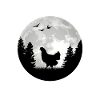 Chickens Moon Farmer Chicken