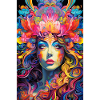 Psychedelisches Porträt