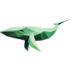 Origami Whale