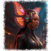 birthday present butterfly statement fauna