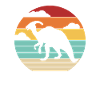 Retro Parasaurolophini Dinosaur Lover