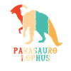 Retro Parasaurolophini Hadrosauridae Lover