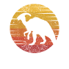 Retro Parasaurolophini Dinosaur Lover