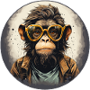 Singe sérieux #10