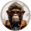 Singe sérieux #7