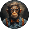 Singe sérieux #8
