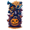 Halloween Pumpkin Monster