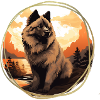 Eurasier Herbst Abenteuer