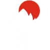 Lotus blanc et soleil rouge