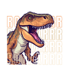 roaring T-Rex