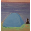 Camping by the sea