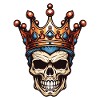 Skull King Crown