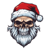 Crâne du Père Noël