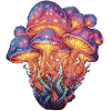Glowing Mushrooms