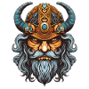 Wikinger Krieger Valhalla Odin