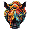Rhinoceros Portrait