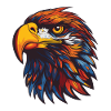 Portrait d’aigle