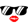 kiss face
