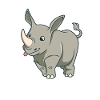 Kawaii Rhinoceros