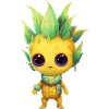 Alien Pineapple Fusion: Punk Hairstyle Alien