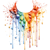 Regenbogen Farbkette