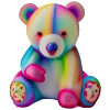 Mehrfarbiger Teddybär