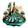 Mountain chess n°1