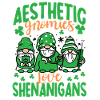 Ästhetische Zwerge St. Patrick's Day